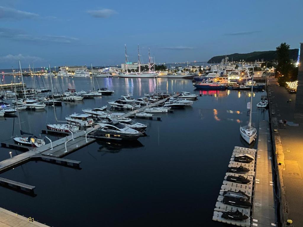 Apartament Faltom 26 Yacht Park Z Tarasem Gdynia Dış mekan fotoğraf