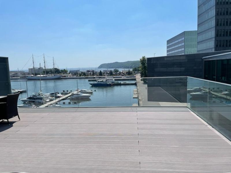 Apartament Faltom 26 Yacht Park Z Tarasem Gdynia Dış mekan fotoğraf