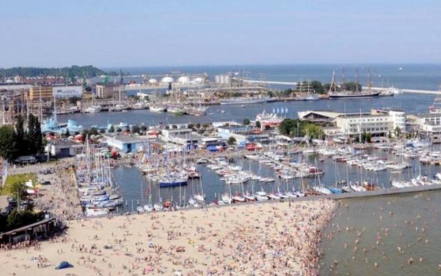 Apartament Faltom 26 Yacht Park Z Tarasem Gdynia Dış mekan fotoğraf