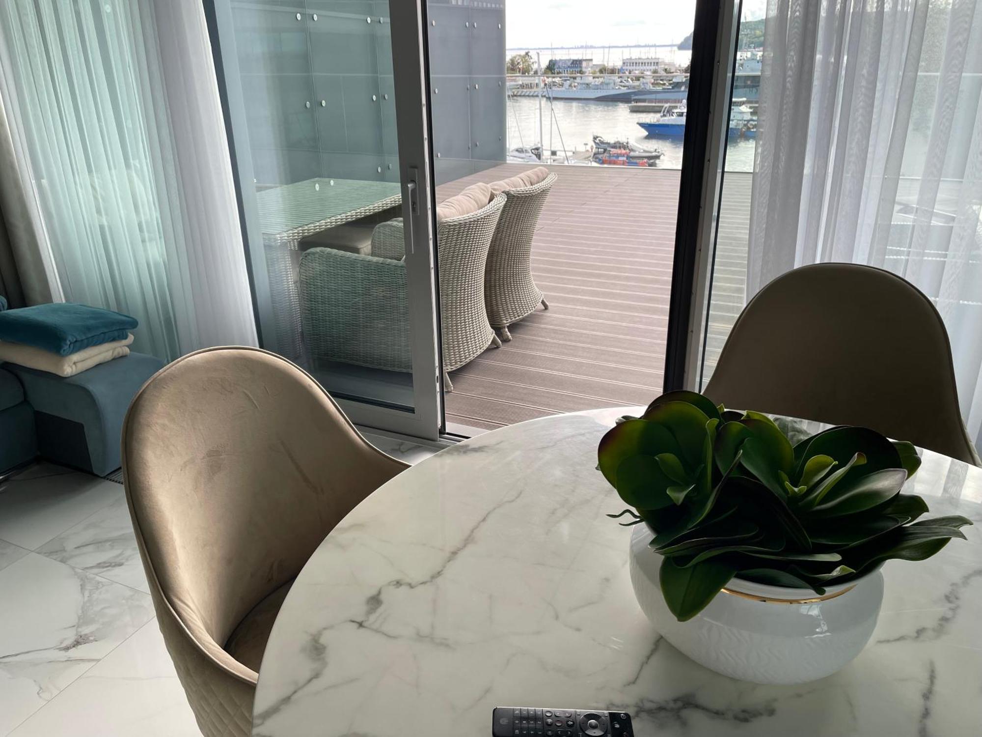 Apartament Faltom 26 Yacht Park Z Tarasem Gdynia Dış mekan fotoğraf