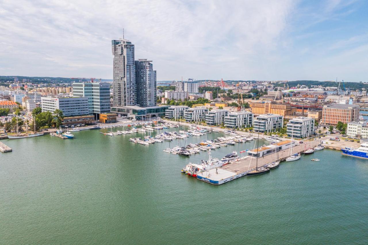 Apartament Faltom 26 Yacht Park Z Tarasem Gdynia Dış mekan fotoğraf